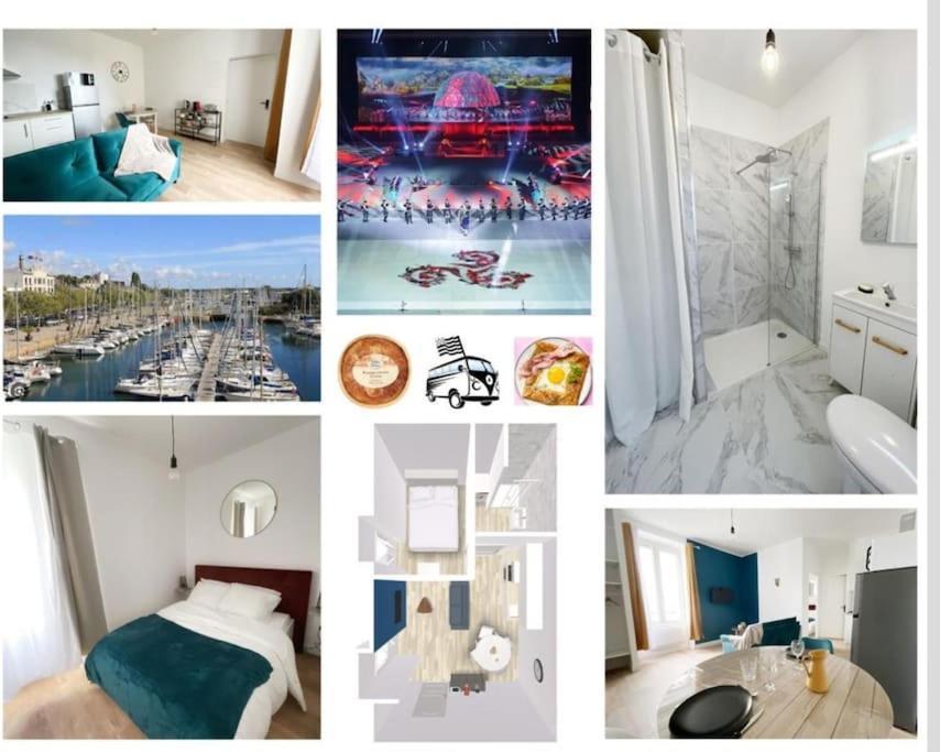 Lorient T2 , Hypercentre , Fibre ,Gare Appartement Buitenkant foto