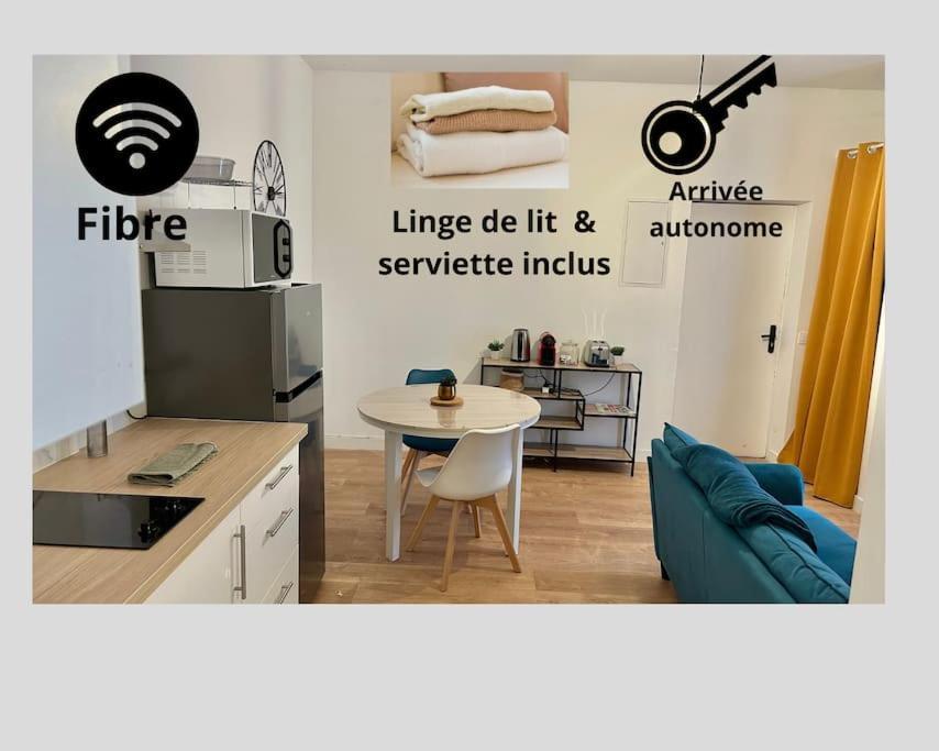 Lorient T2 , Hypercentre , Fibre ,Gare Appartement Buitenkant foto